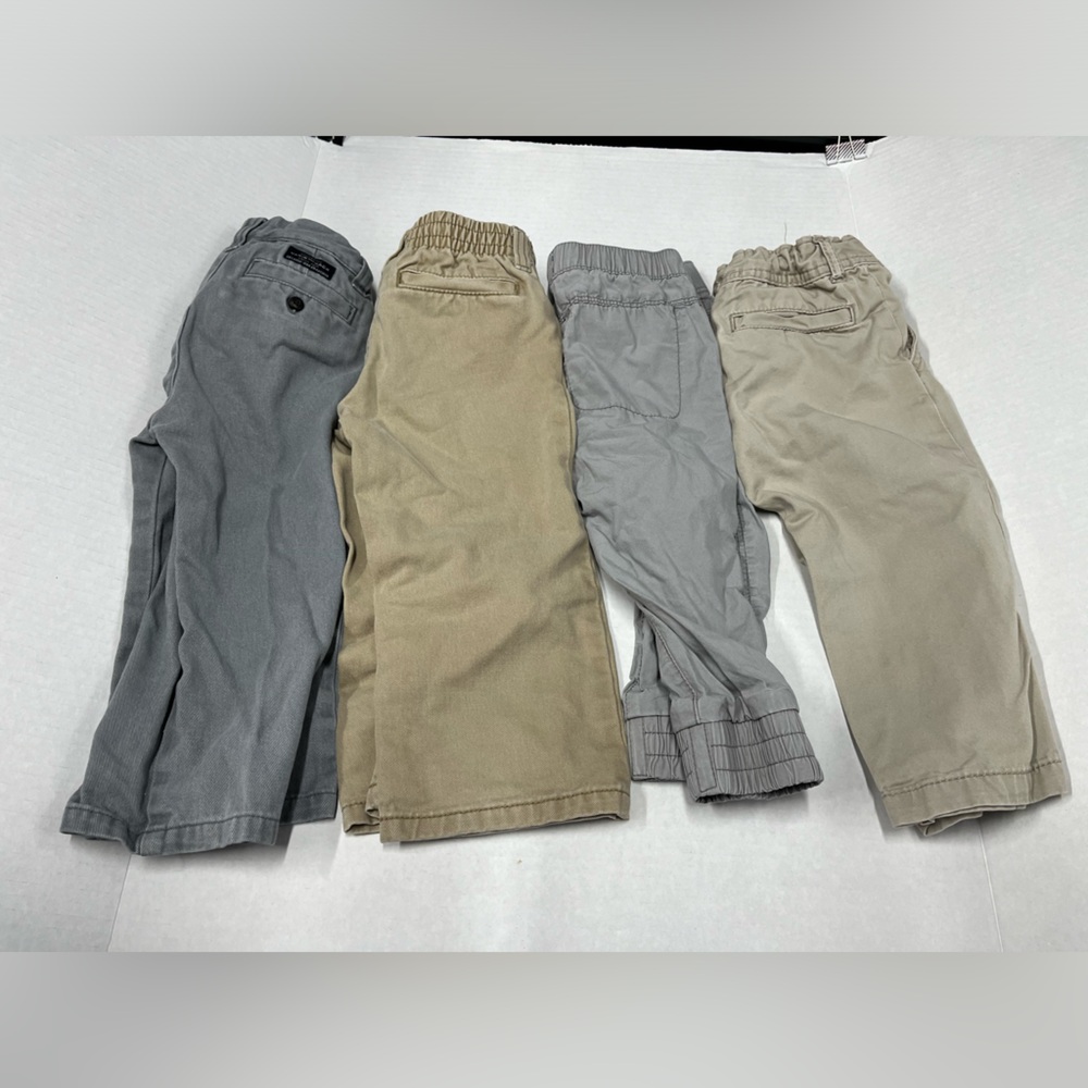 Lot of 4 Boy’s Pants Size 18-24 Months